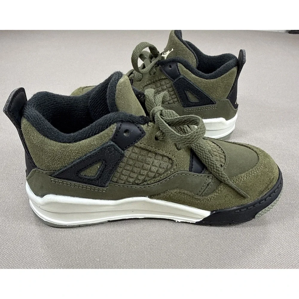 Jordan Air Jordan 4 Retro SE Craft Size 10C Olive Green With Box FB9930-200